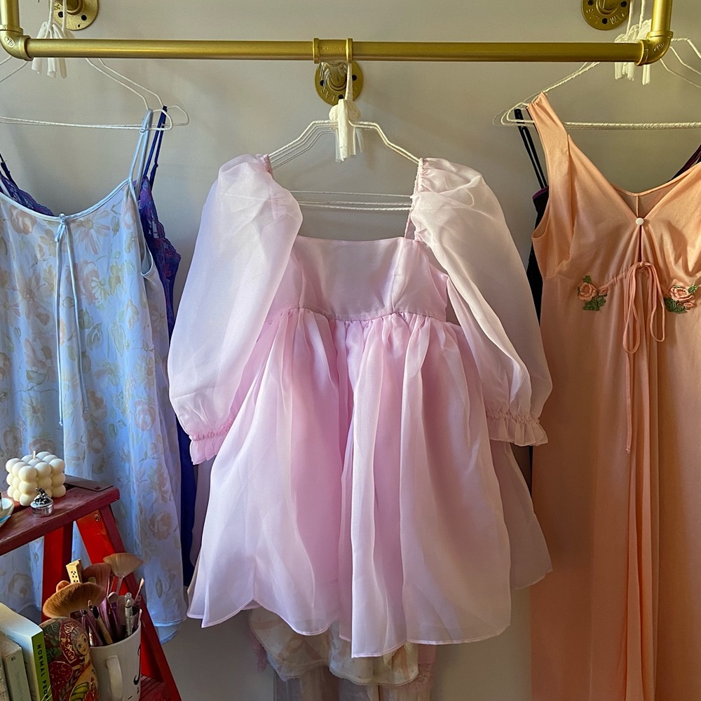 SELKIE ANGEL DELIGHT PUFF DRESS 🎀